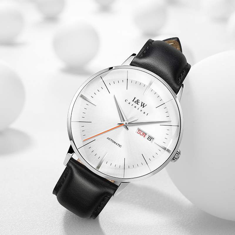 Men'S Fashion Week 2026 - Reloj Automático Ultrafino Original de Suiza