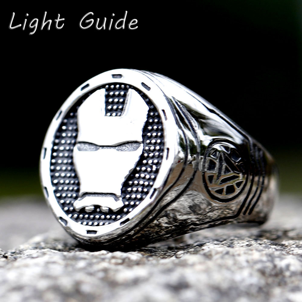 Men'S Fashion Guide - Anillos Vintage de acero inoxidable 316L