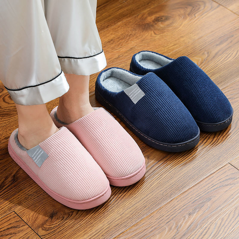 Mens Fashion Zapatos - Zapatillas de piel cálidas para hombre,