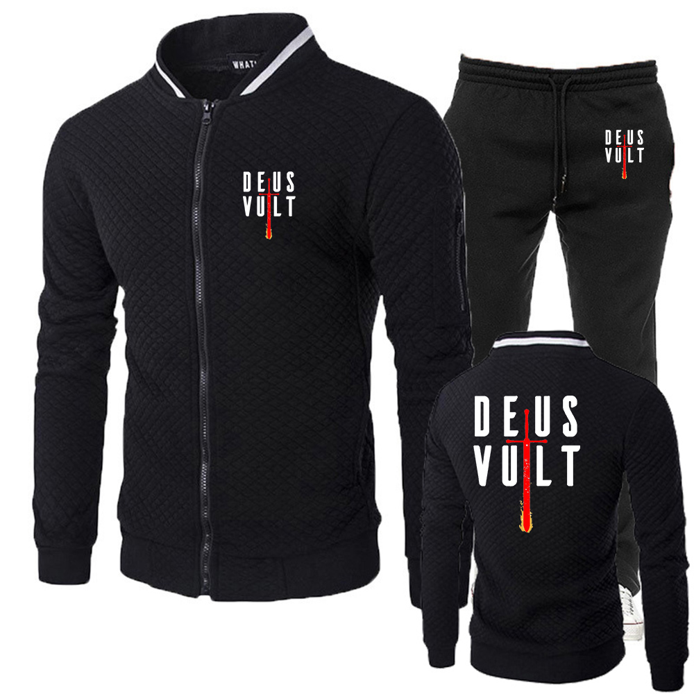 Men'S Fashion Zipper Hoodie - Confeccionado por I God Wills It,