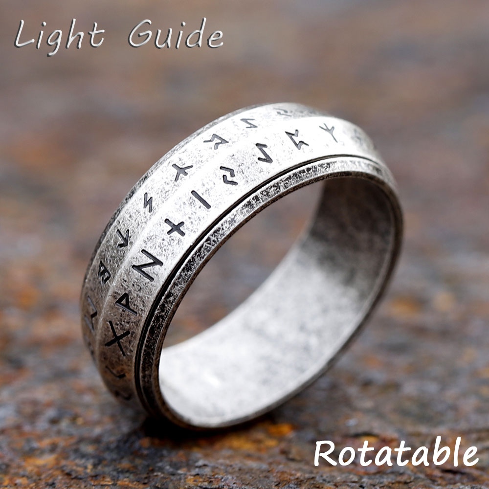 Men'S Fashion Guide - Anillos giratorios de acero inoxidable 316L