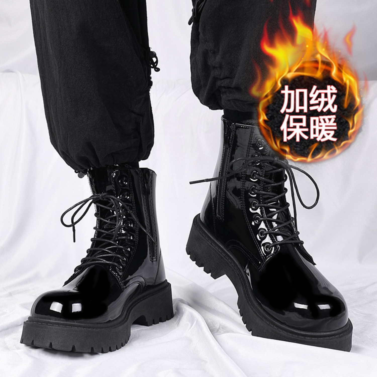 Men'S Fashion For 45 Years Old - Botas de invierno para hombre, cálidas,