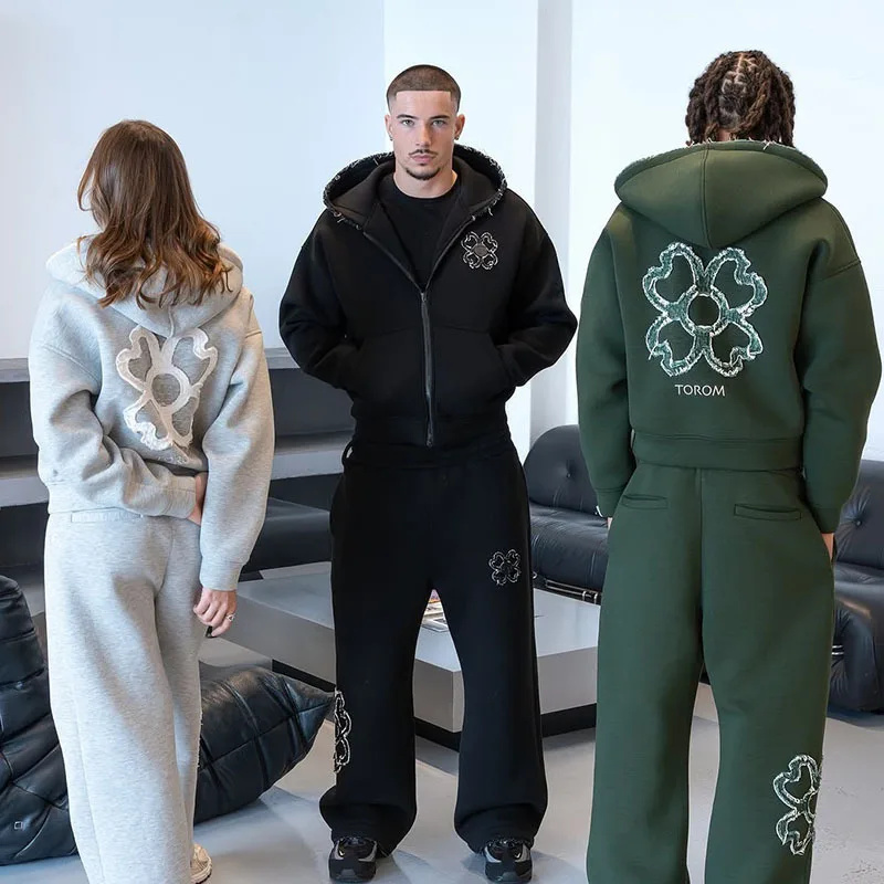 Streetwear Hoodie - Conjunto de Sudadera con Capucha y