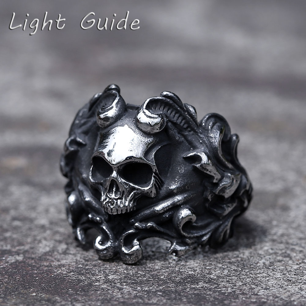 Men'S Fashion Guide - Anillos de acero inoxidable 316L para