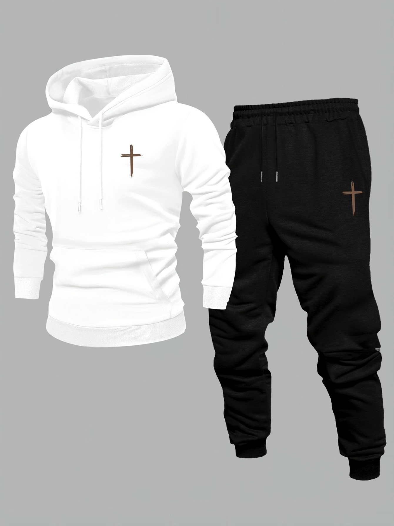 Streetwear Hoodie - Conjunto Deportivo Minimalista para Hombre con