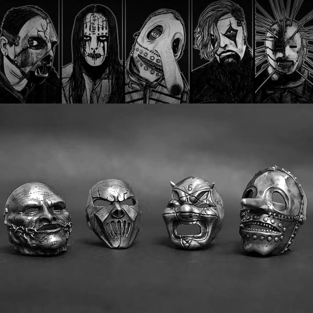 Men'S Fashion Guide - Anillo con máscara de calavera y