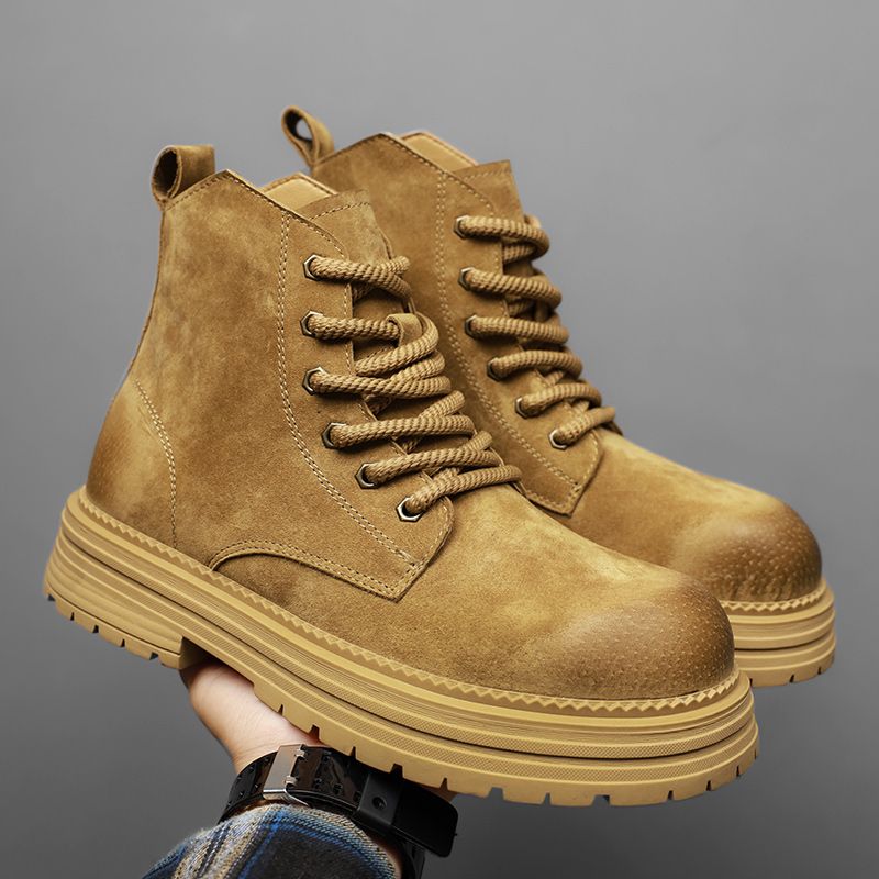 Mens Fashion Zapatos - Botas de tobillo para hombre de