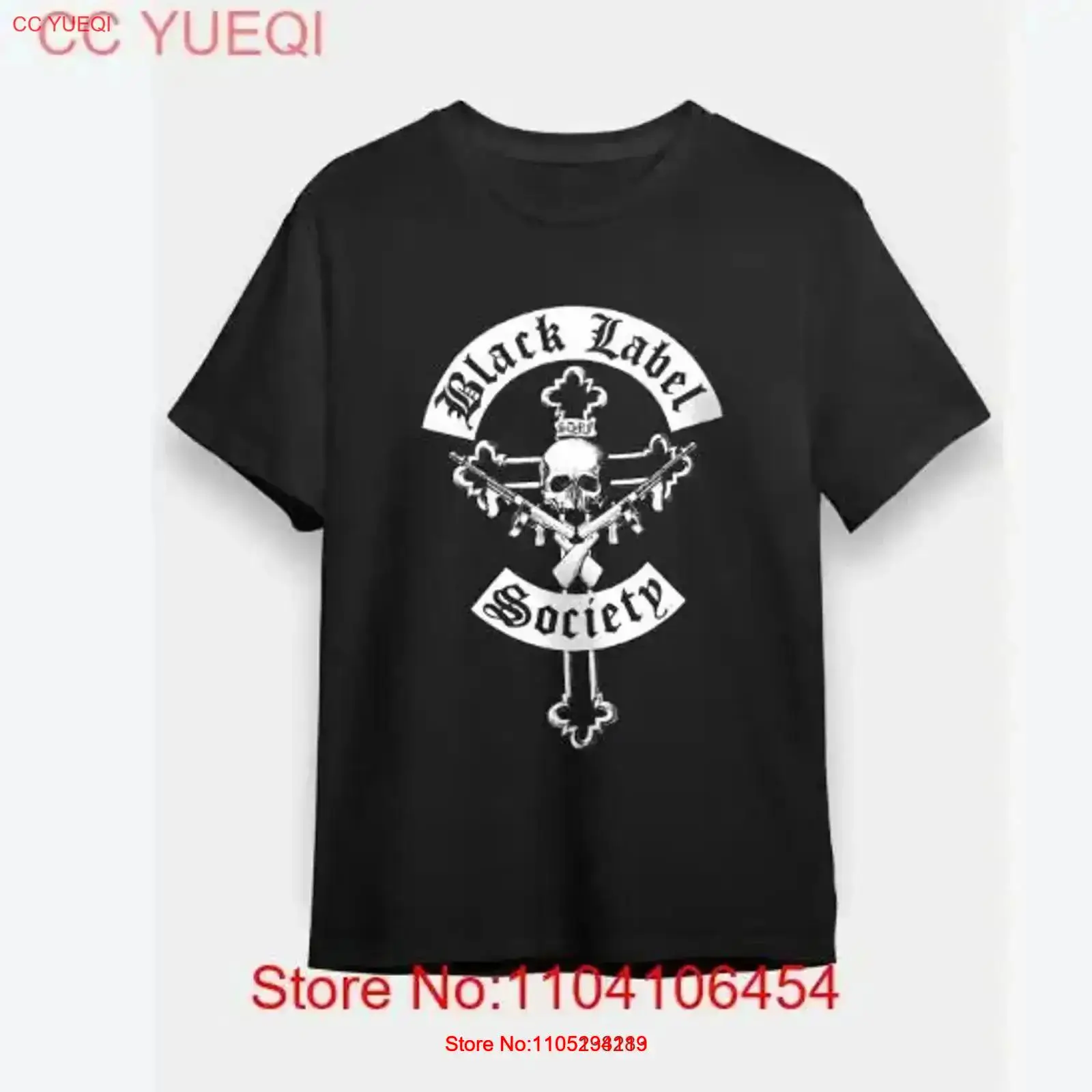 Men'S Fashion Labels - Camiseta Black Label Society tendencia hoT