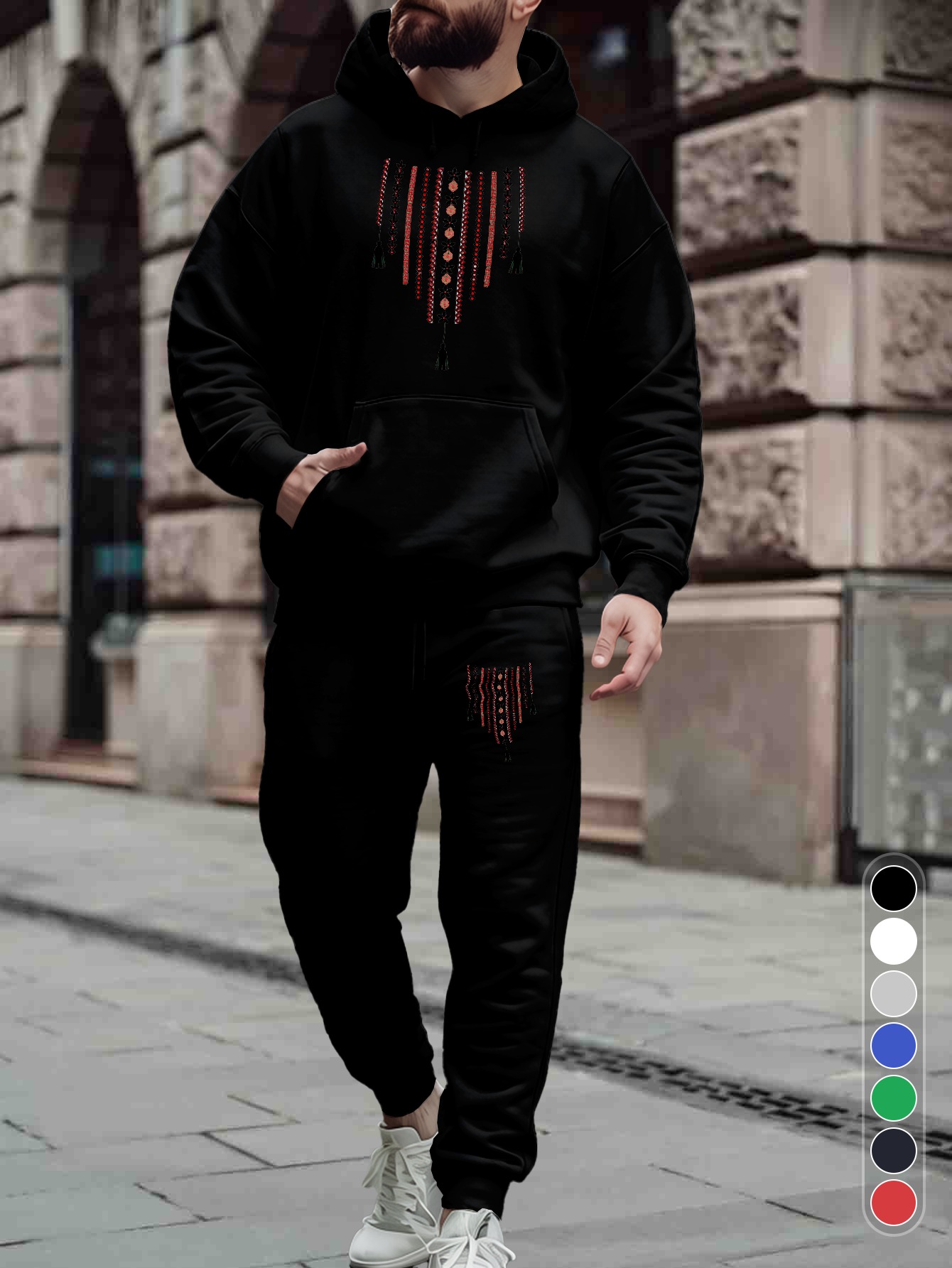 Jogger Sweatpants Men - Conjunto de 2 piezas para hombre,