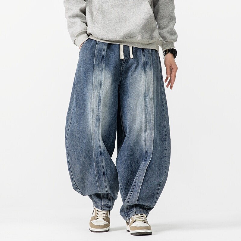 Jeans Pants Fashion Men - 2025 nuevos pantalones Harem Vintage para