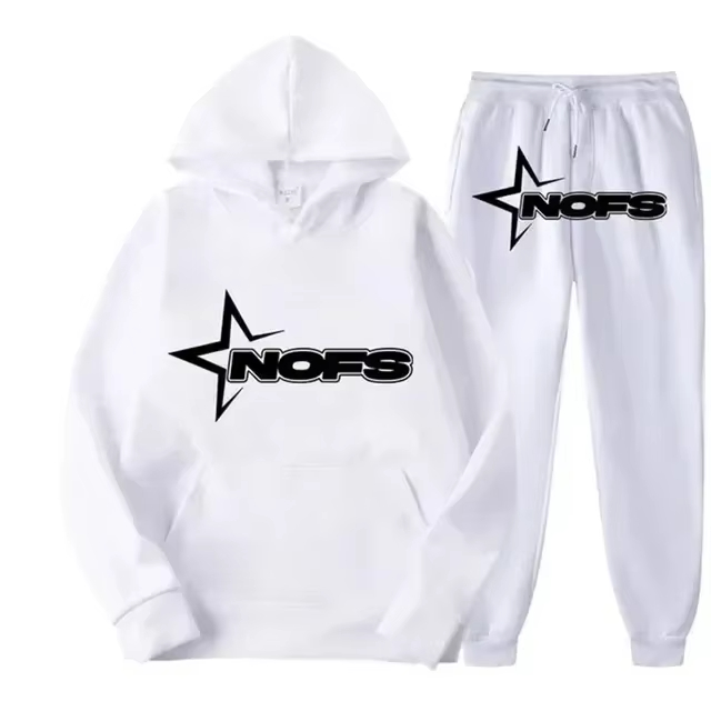 Streetwear Hoodie - Conjunto Deportivo Streetwear 2026 para Hombre,