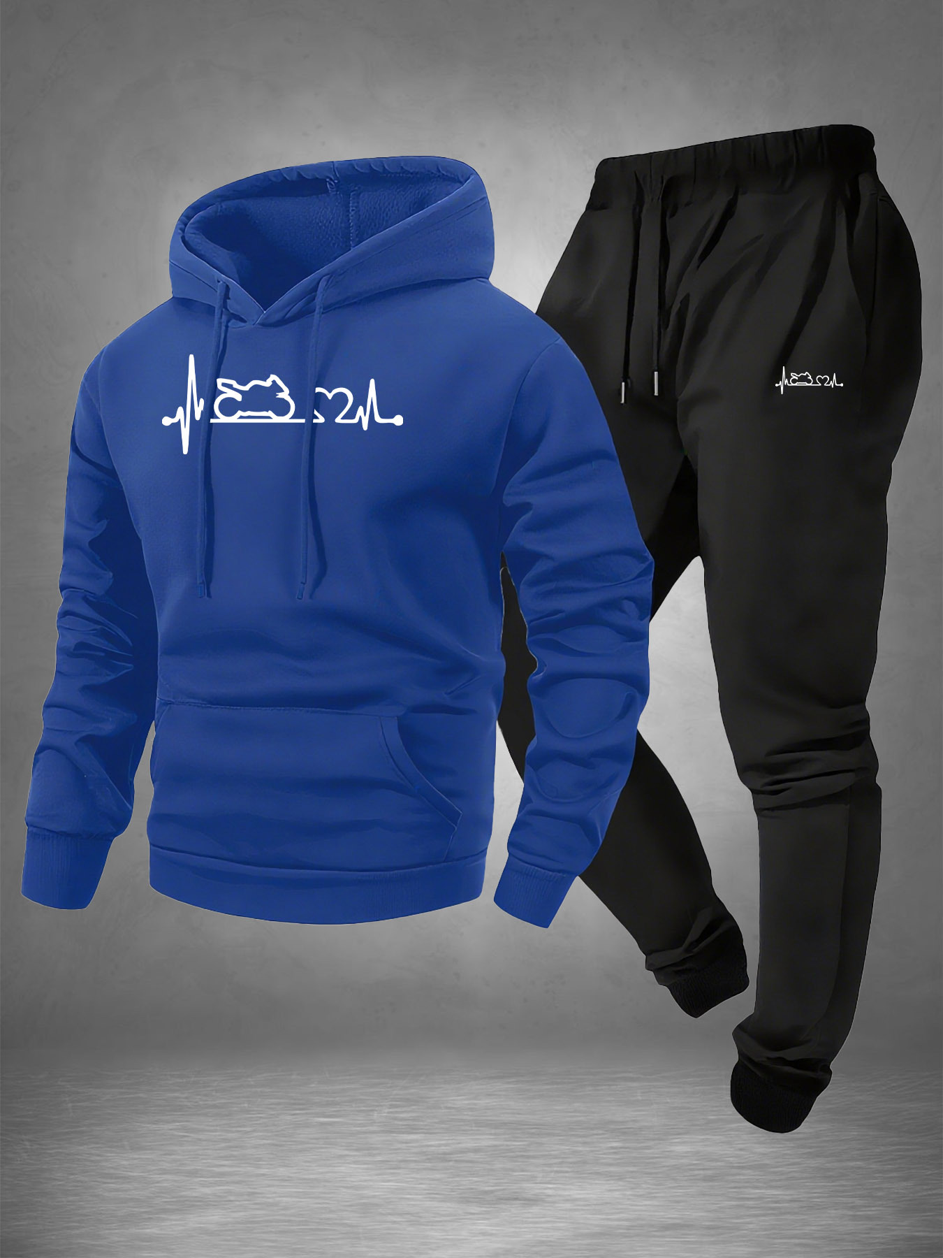 Conjunto Deportivo de 2 Piezas - Streetwear Hoodie reseña y precio