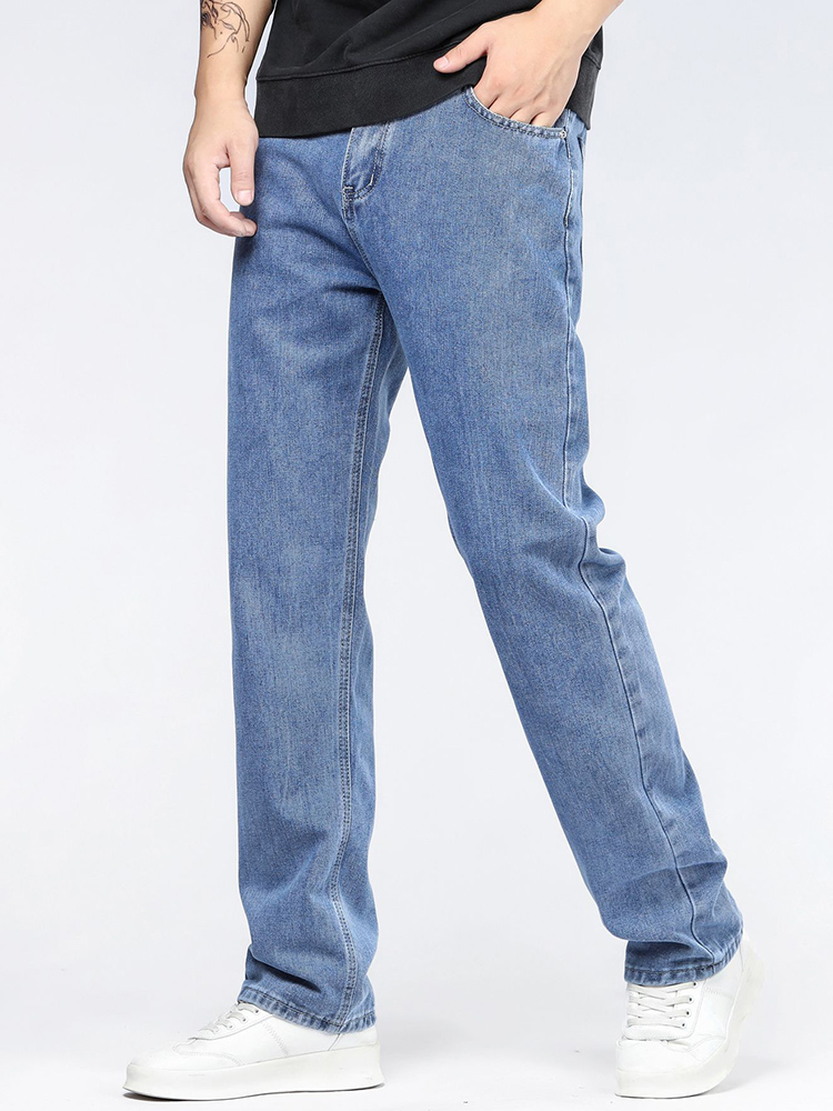 Jeans Holgados de Moda Coreana - Men'S Fashion Grey Jeans reseña y precio