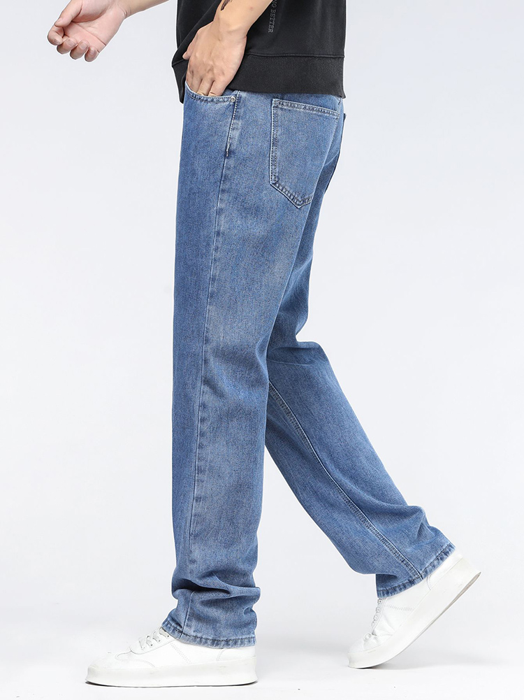 Jeans Holgados de Moda Coreana - Men'S Fashion Grey Jeans reseña y precio