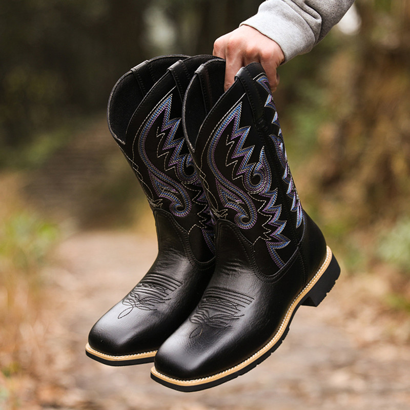 Botas de media pantorrilla de  - Mens Fashion Zapatos reseña y precio