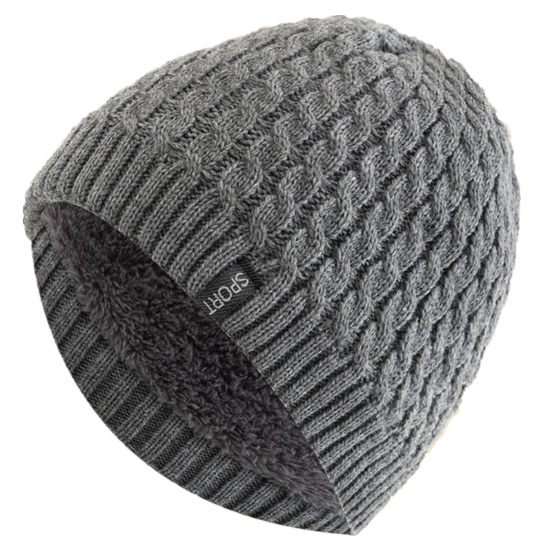 Gorro tejido con etiqueta depo - Men'S Fashion Labels reseña y precio