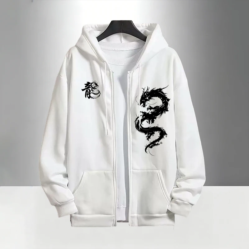 Conjunto Deportivo con Estampa - Men'S Fashion Zipper Hoodie reseña y precio