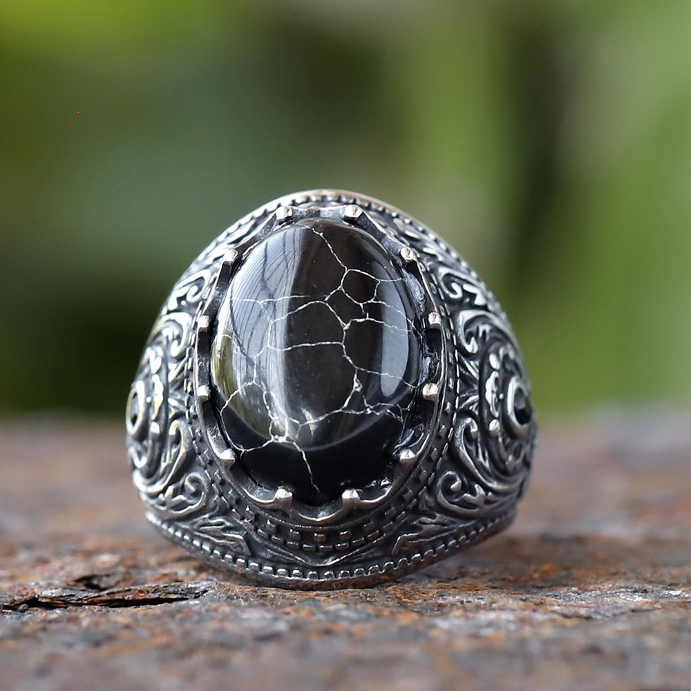 Anillos de circón negro turco  - Men'S Fashion Guide reseña y precio