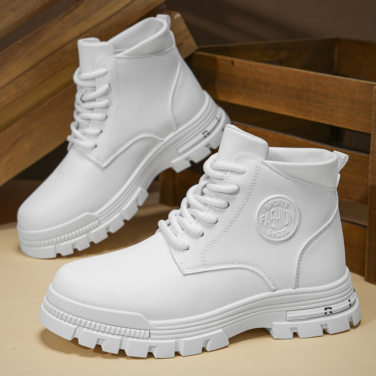 Botas de moto blancas a la mod - Men'S Fashion For 45 Years Old reseña y precio