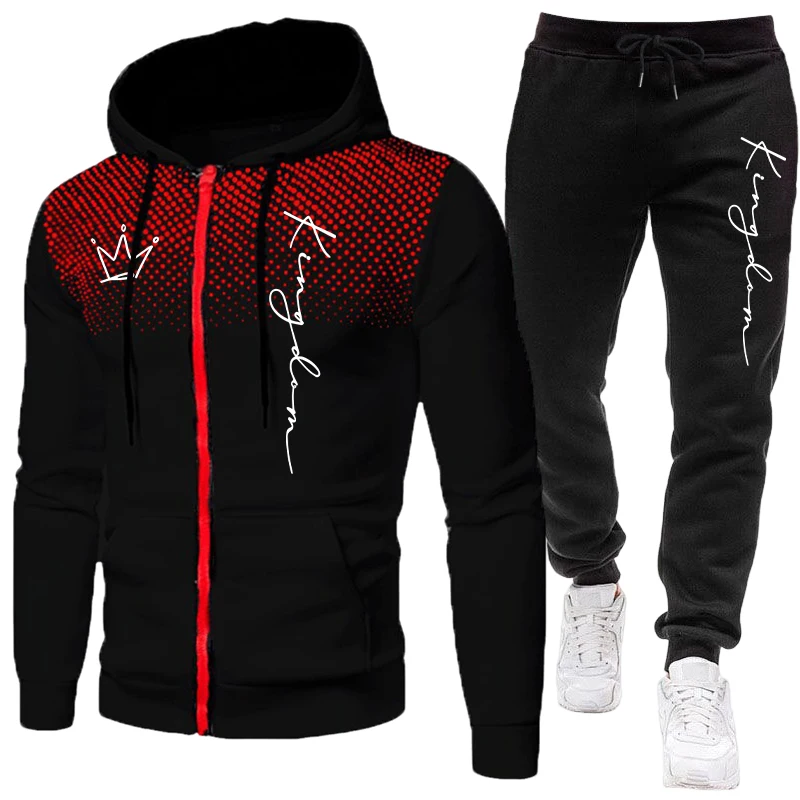Conjunto de Sudadera con Capuc - Jogger Sweatpants Men reseña y precio