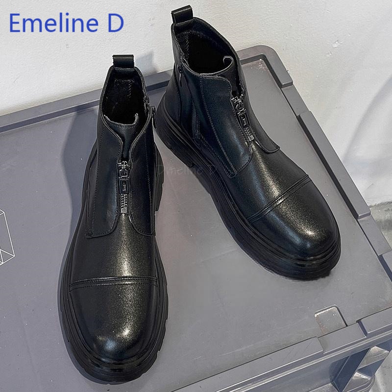 Botines de hombre con punta re - Mens Fashion Caps reseña y precio