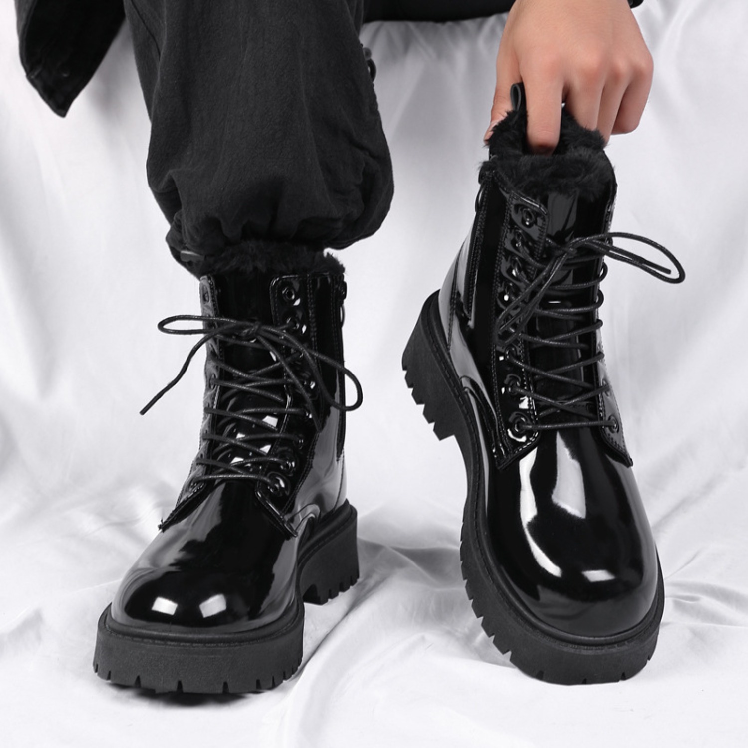 Botas de invierno para hombre, - Men'S Fashion For 45 Years Old reseña y precio
