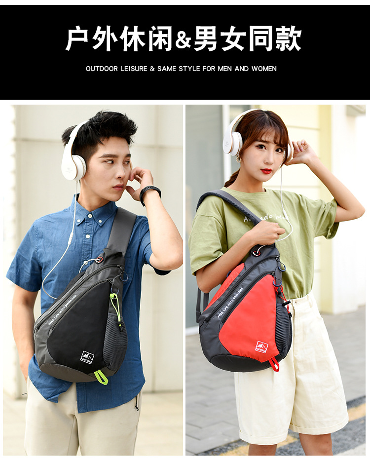 Bolso de hombro de moda para m - Crossbody Bag Men reseña y precio