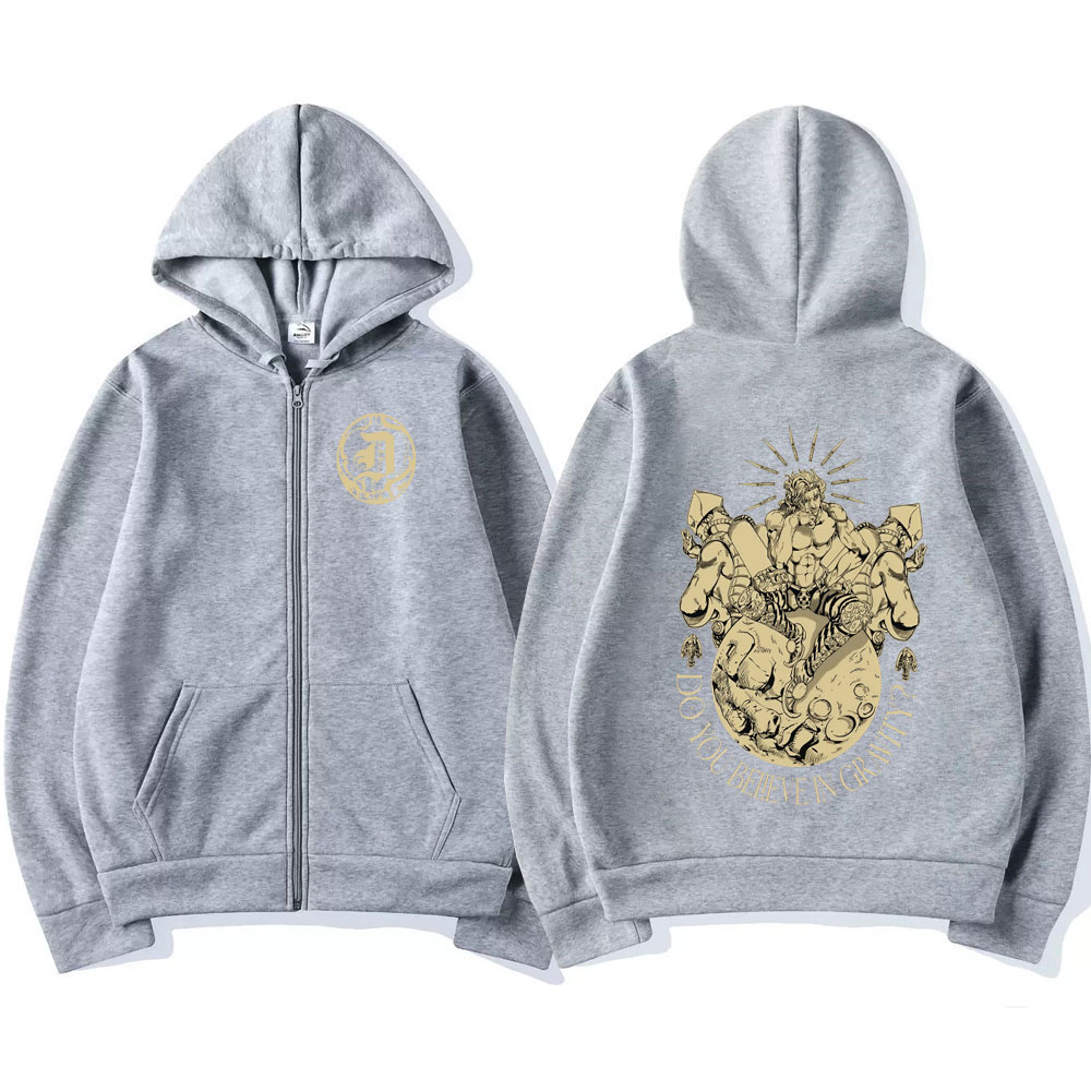 Anime Jojo Bizarre Adventure c - Men'S Fashion Zipper Hoodie reseña y precio