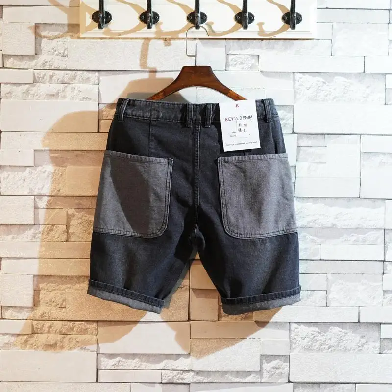 Pantalones vaqueros cortos rec - Jeans Pants Fashion Men reseña y precio