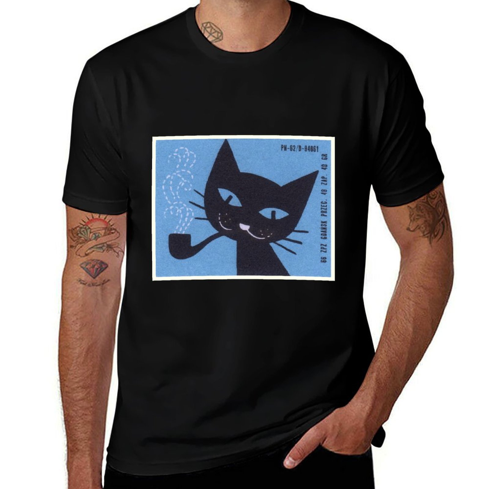 Camiseta Vintage con Estampado - Men'S Fashion Labels reseña y precio