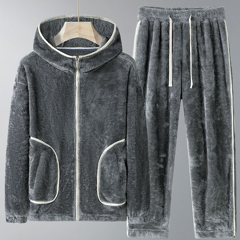 Conjunto de Sudadera con Capuc - Men'S Fashion Zipper Hoodie reseña y precio