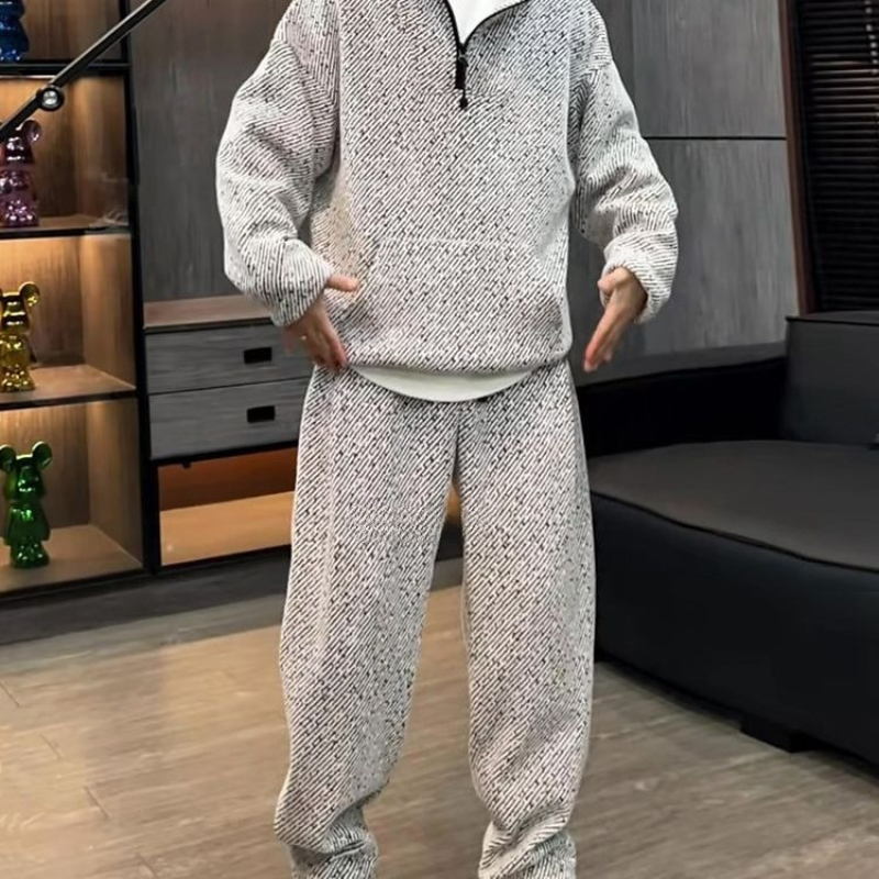 Conjunto de Sudadera con Capuc - Men'S Fashion Zipper Hoodie reseña y precio