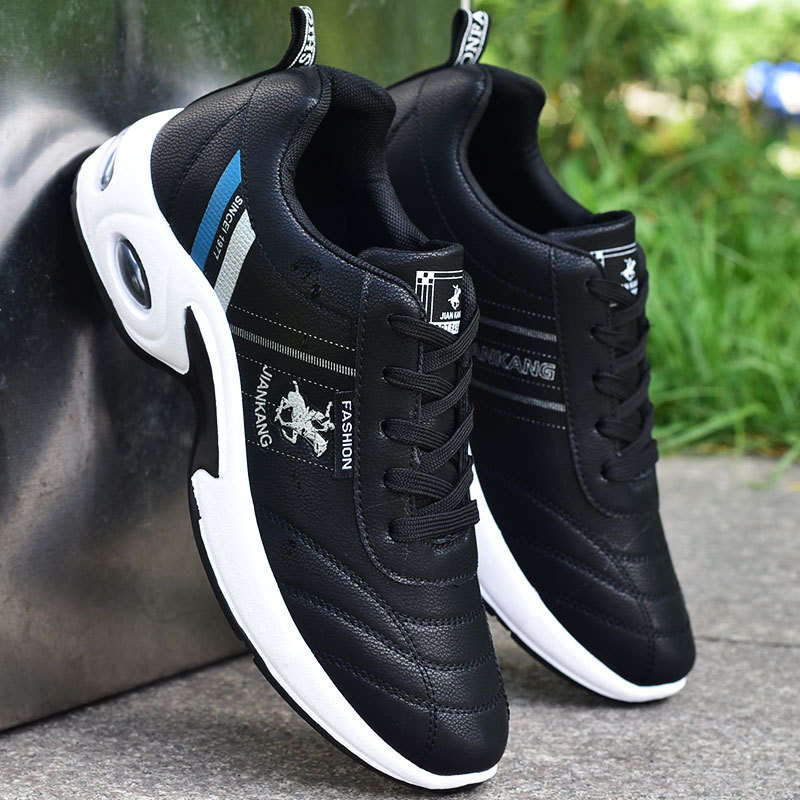 Zapatillas de deporte de cuero - Mens Fashion Zapatos reseña y precio