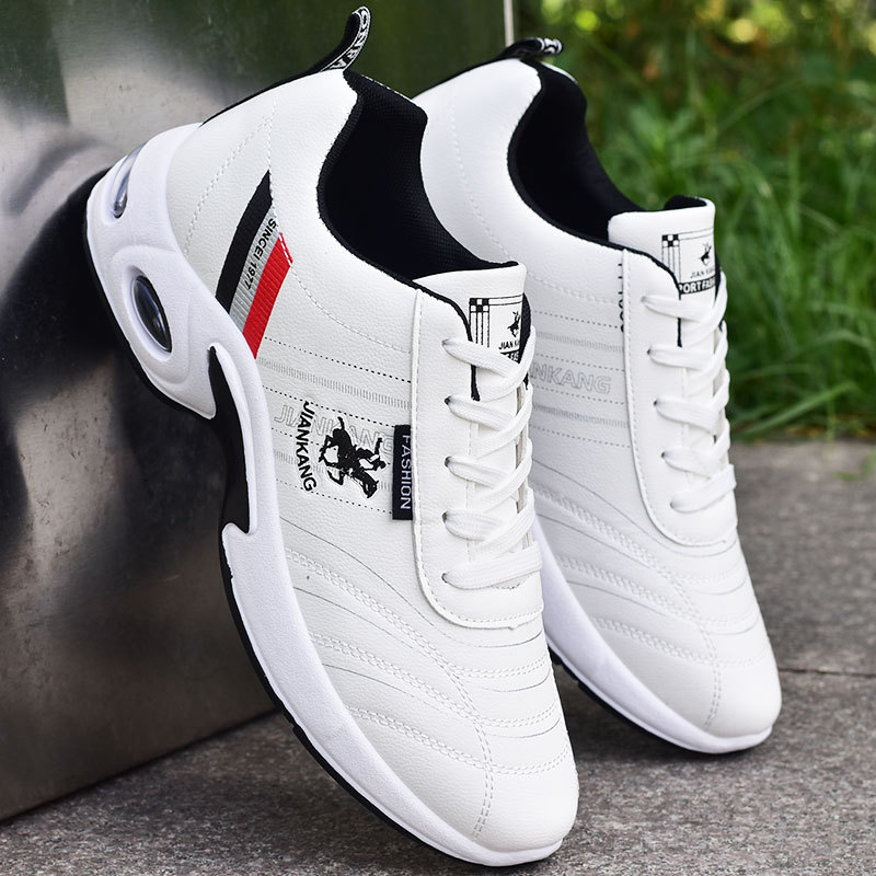 Zapatillas de deporte de cuero - Mens Fashion Zapatos reseña y precio
