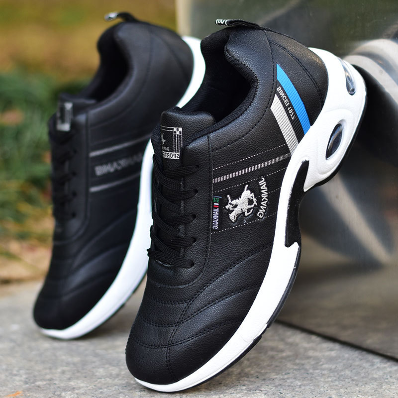 Zapatillas de deporte de cuero - Mens Fashion Zapatos reseña y precio
