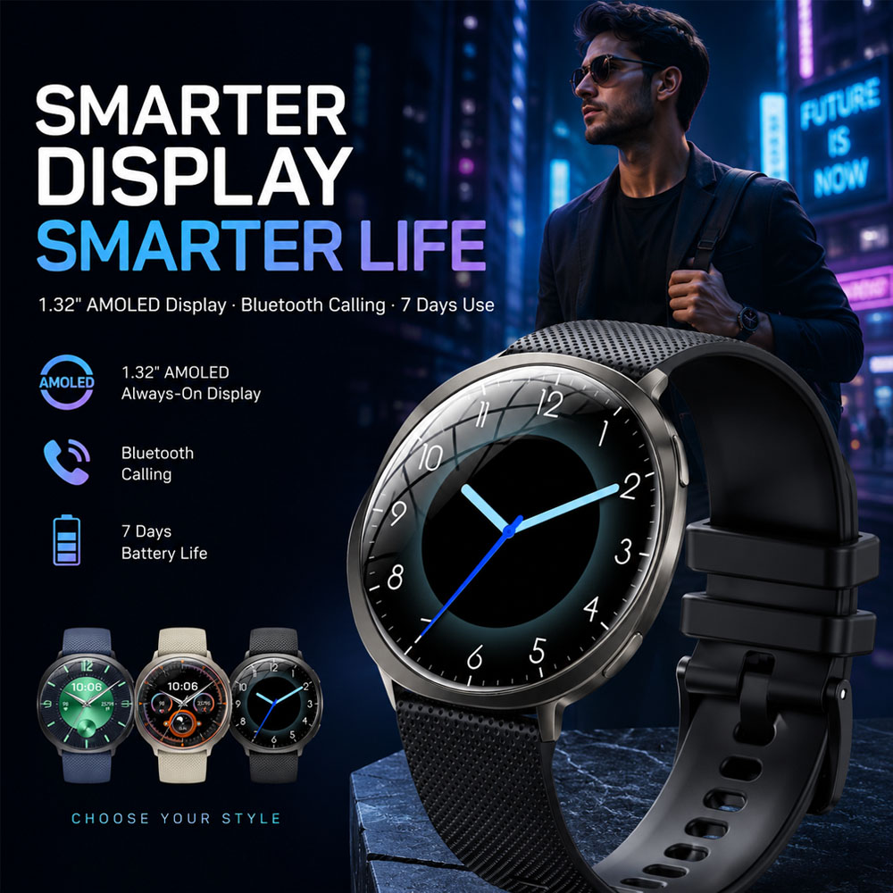 Reloj Inteligente Premium AMOL - Men'S Fashion Week 2026 reseña y precio