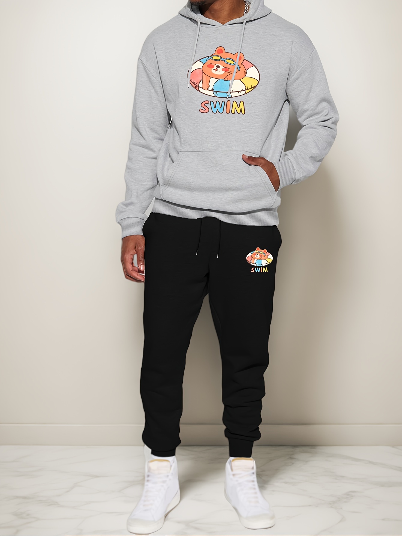 Conjunto Deportivo de 2 Piezas - Streetwear Hoodie reseña y precio