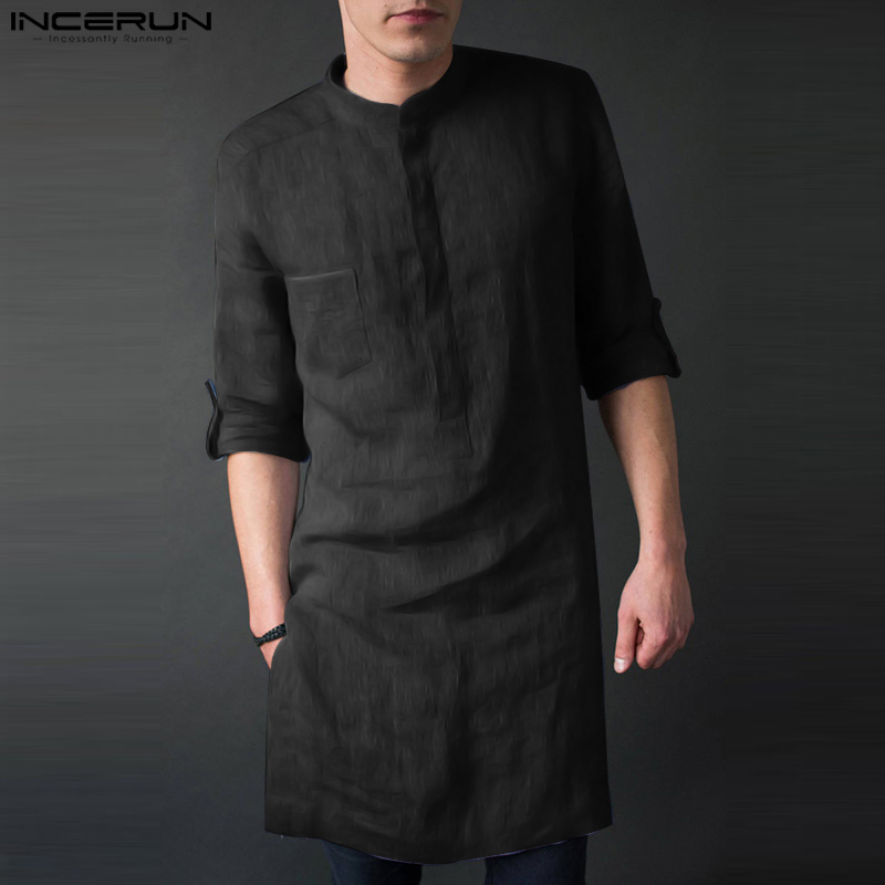 INCERUN, camisetas por debajo  - Men'S Fashion Kurta reseña y precio