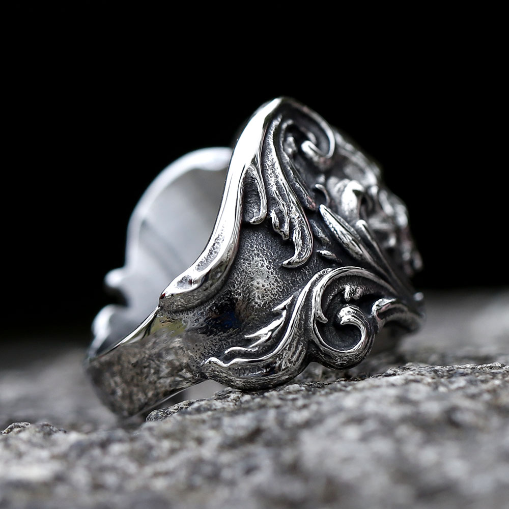 Nuevo anillo de acero inoxidab - Men'S Fashion Guide reseña y precio