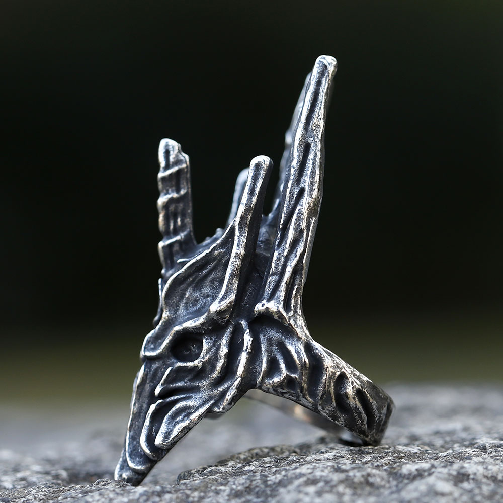 Anillo Vintage de acero inoxid - Men'S Fashion Guide reseña y precio