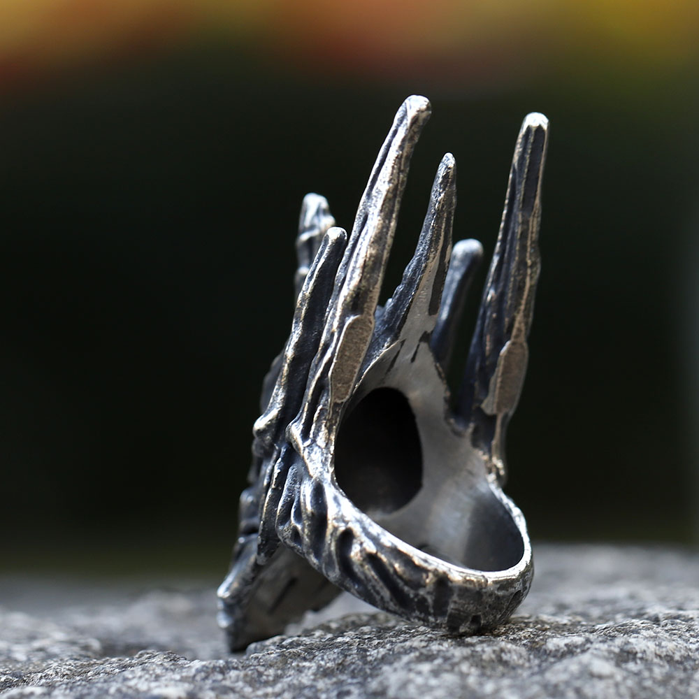 Anillo Vintage de acero inoxid - Men'S Fashion Guide reseña y precio