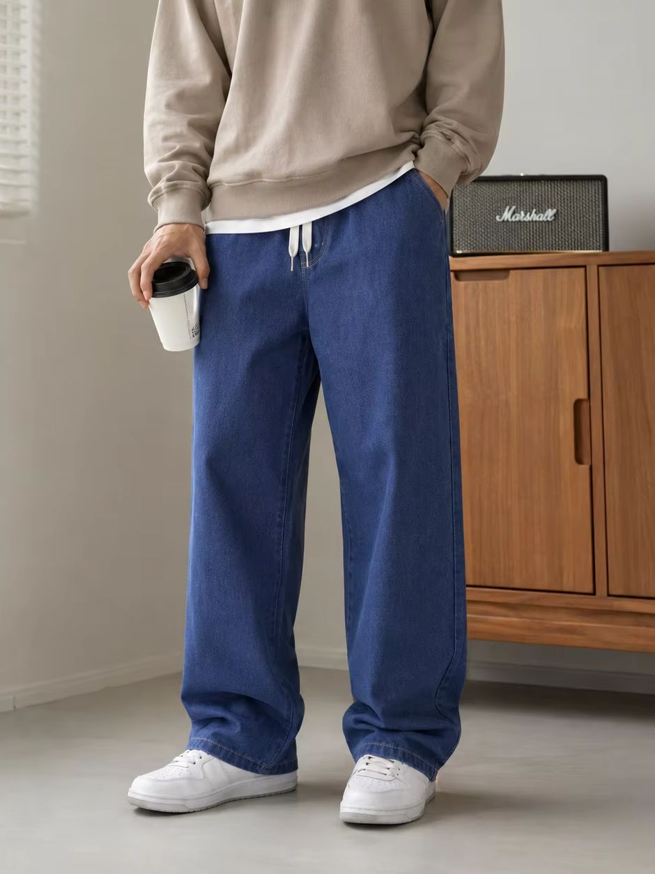 Pantalones Vaqueros Casuales H - Men'S Fashion Grey Jeans reseña y precio