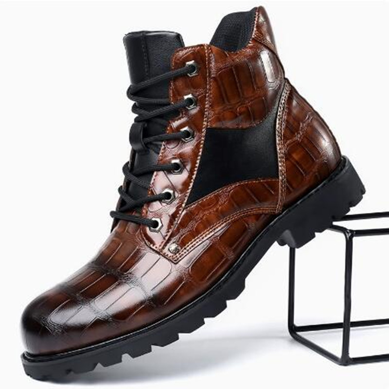 Botas de marca de lujo para ho - Mens Fashion Zapatos reseña y precio