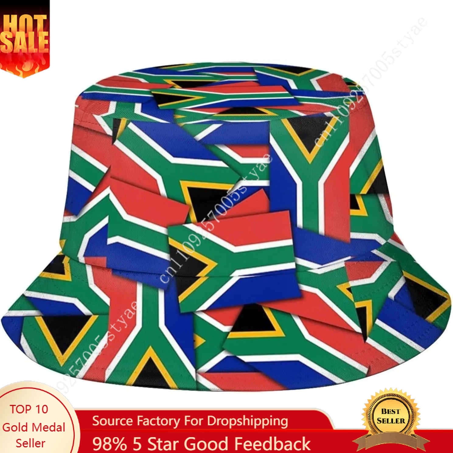 Sombrero con forma de cubo con - Mens Fashion Bucket Hat reseña y precio