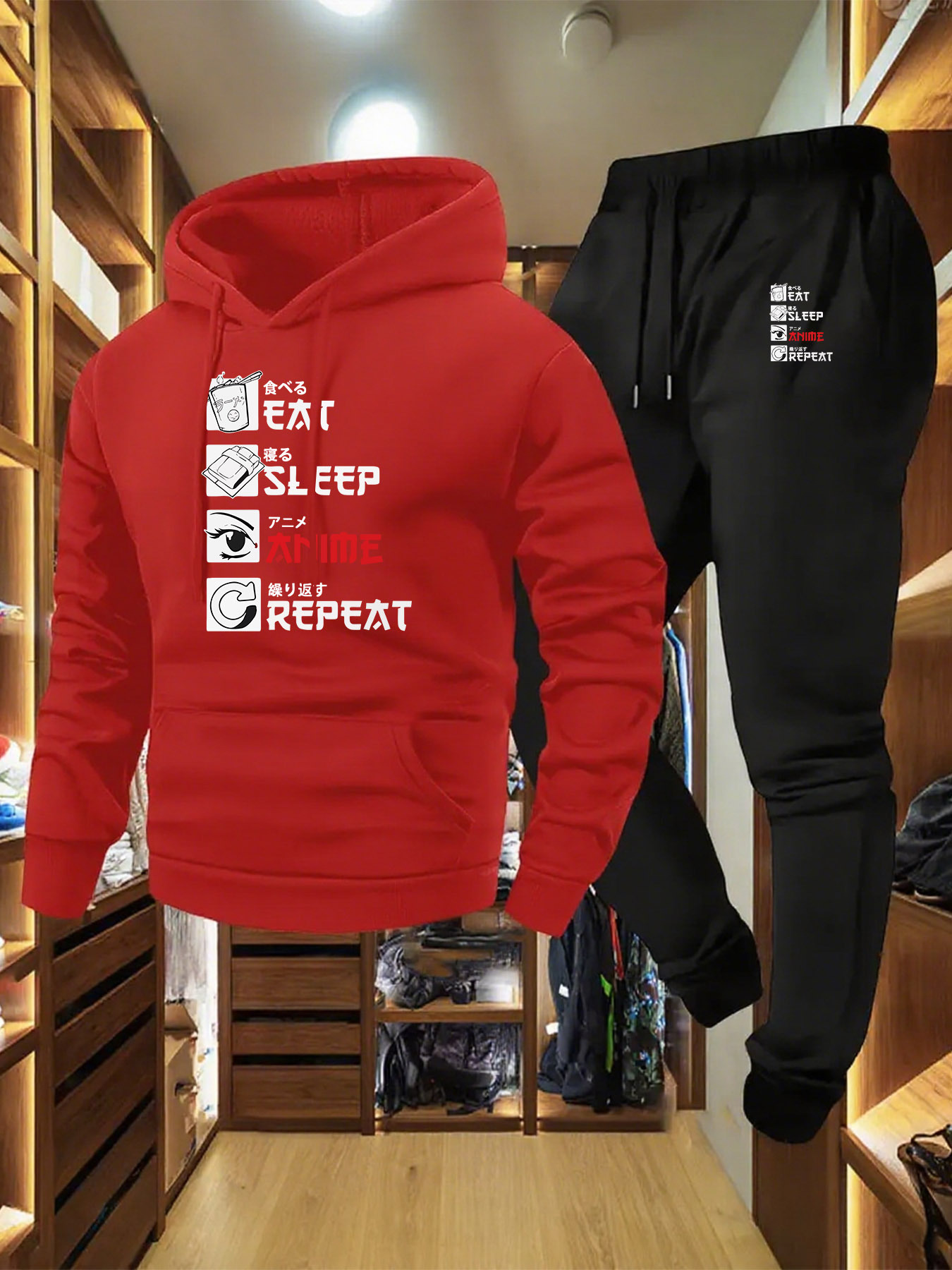 Conjunto Deportivo de 2 Piezas - Jogger Sweatpants Men reseña y precio