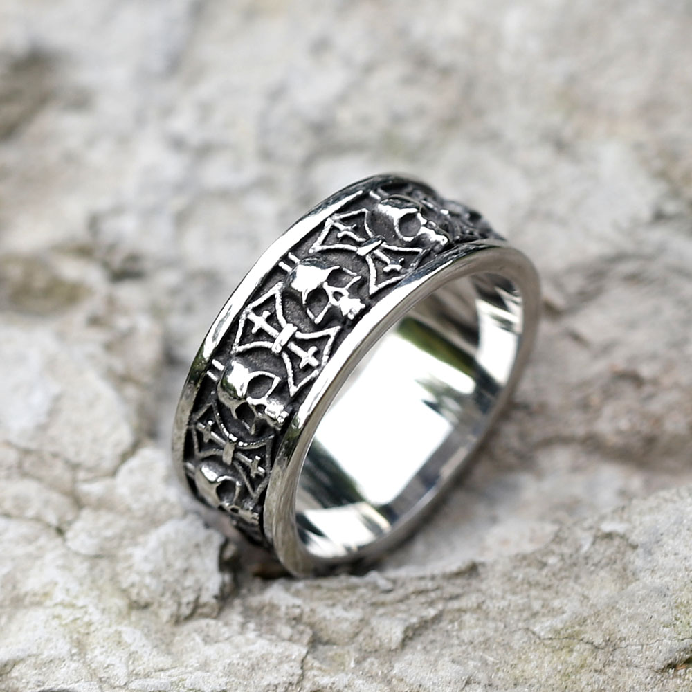 Anillos de acero inoxidable 31 - Men'S Fashion Guide reseña y precio