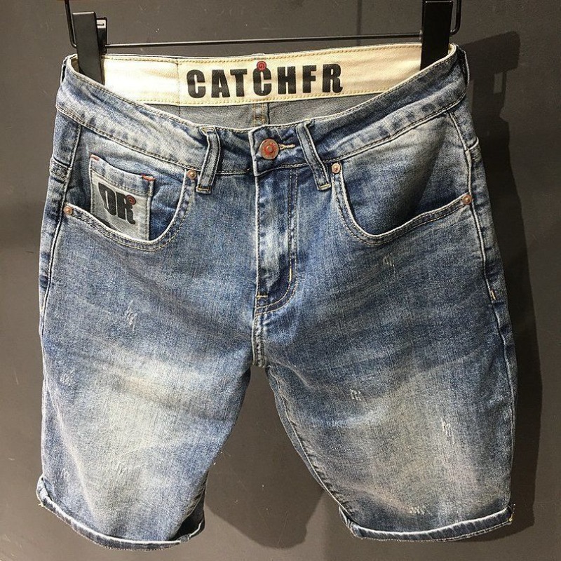 Pantalones vaqueros cortos de  - Jeans Pants Fashion Men reseña y precio