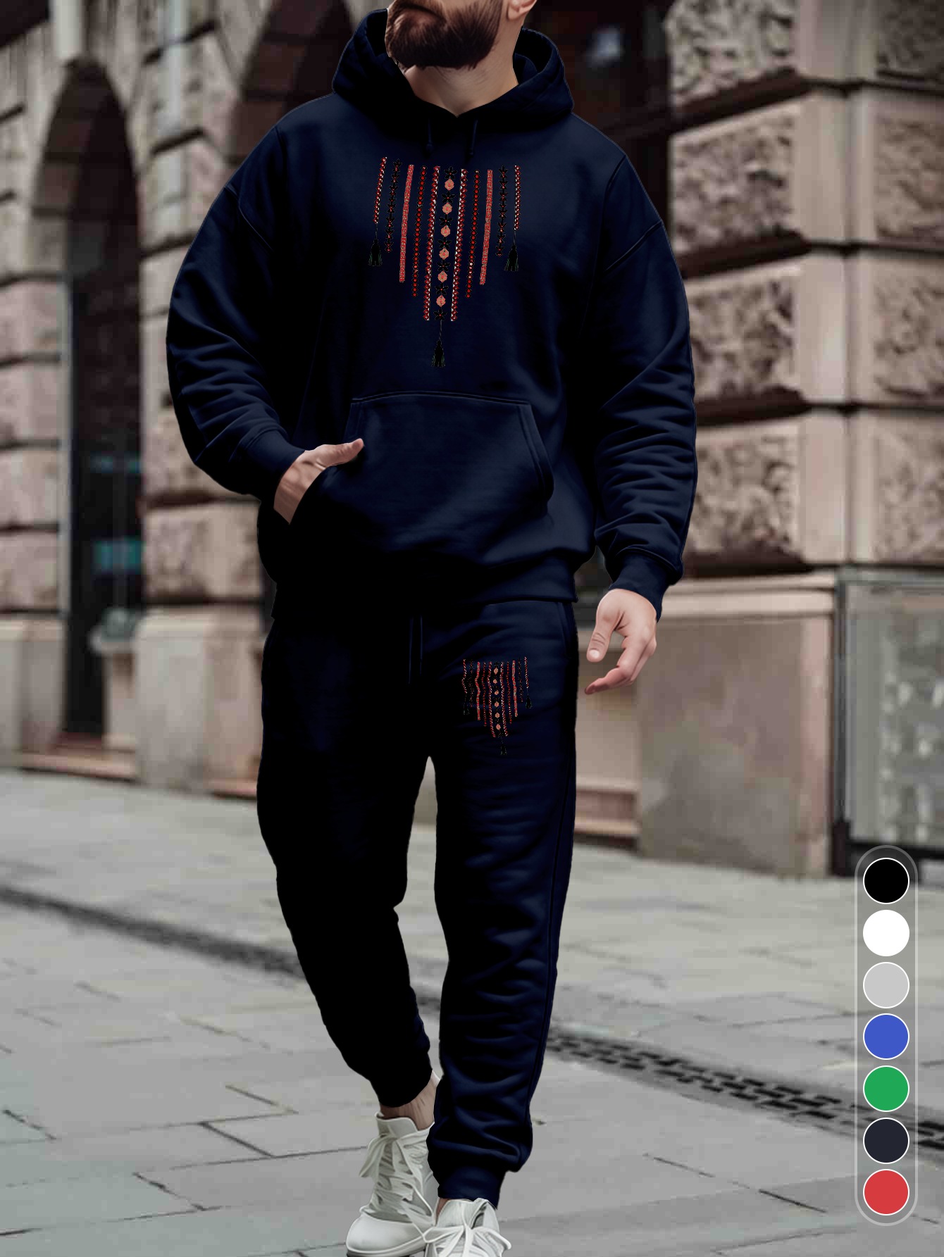 Conjunto de 2 piezas para homb - Jogger Sweatpants Men reseña y precio