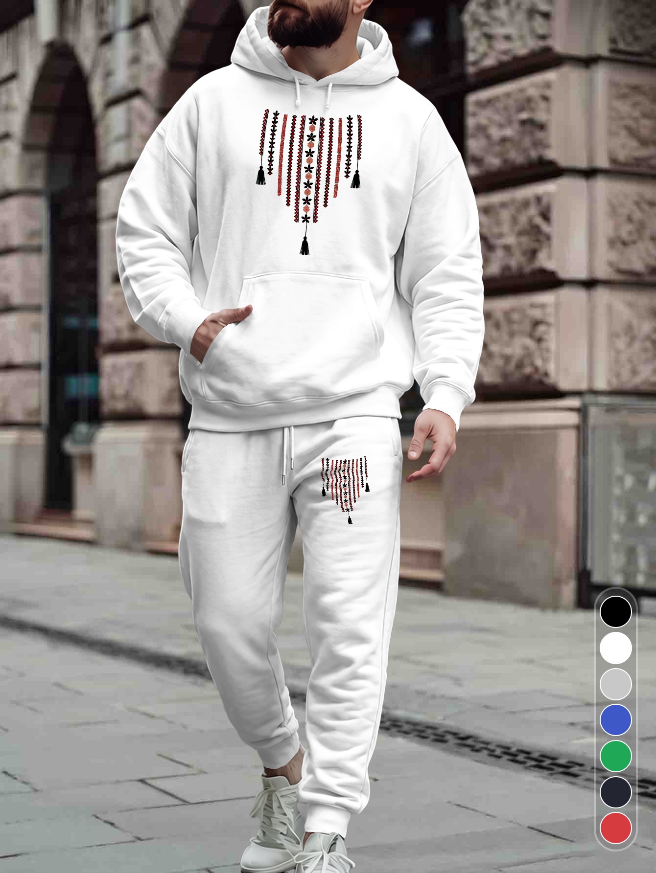 Conjunto de 2 piezas para homb - Jogger Sweatpants Men reseña y precio