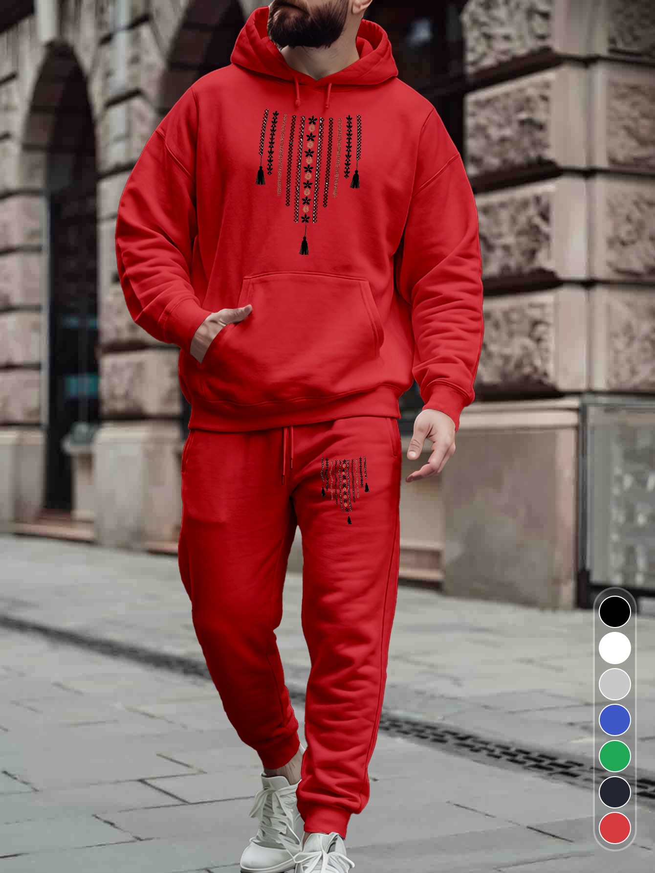 Conjunto de 2 piezas para homb - Jogger Sweatpants Men reseña y precio